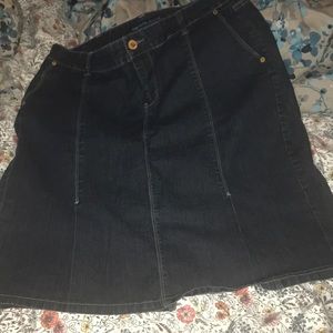 Avenue size 14 jean pencil skirt